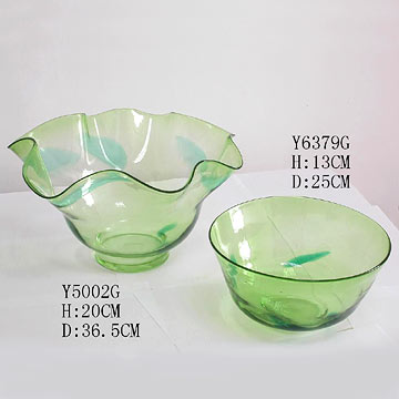 glass punch bowl 
